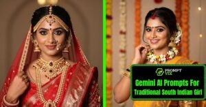 Top 15 Gemini AI Prompts for Traditional South Indian Girl Look