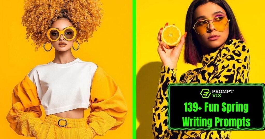 139 Fun Spring Writing Prompts For Kids: That Instantly Spark Creativity And Big Imagination