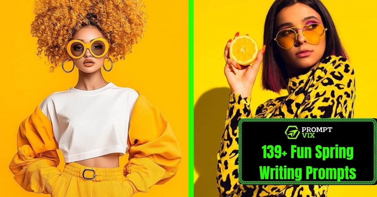 139 Fun Spring Writing Prompts For Kids: That Instantly Spark Creativity And Big Imagination