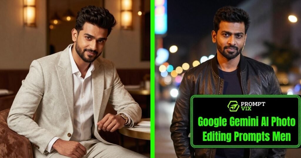 15 Best Google Gemini AI Photo Editing Prompts Men for 4K HD Portrait Creation