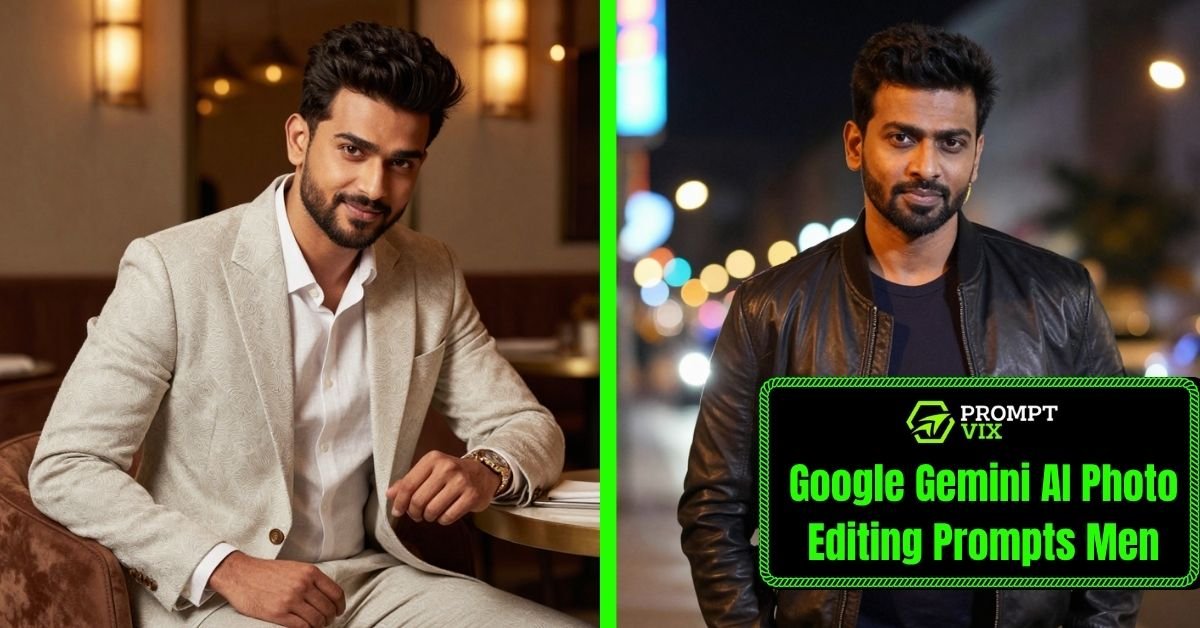 15 Best Google Gemini AI Photo Editing Prompts Men for 4K HD Portrait Creation