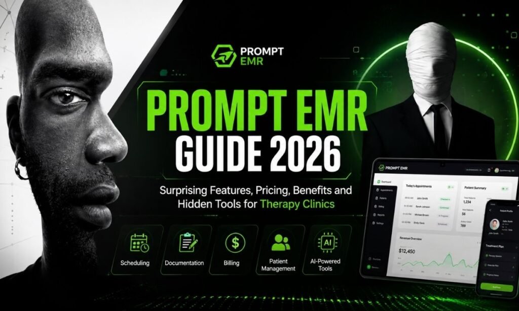 Prompt EMR Guide 2026: Surprising Features, Pricing, Benefits And Hidden Tools For Therapy Clinics