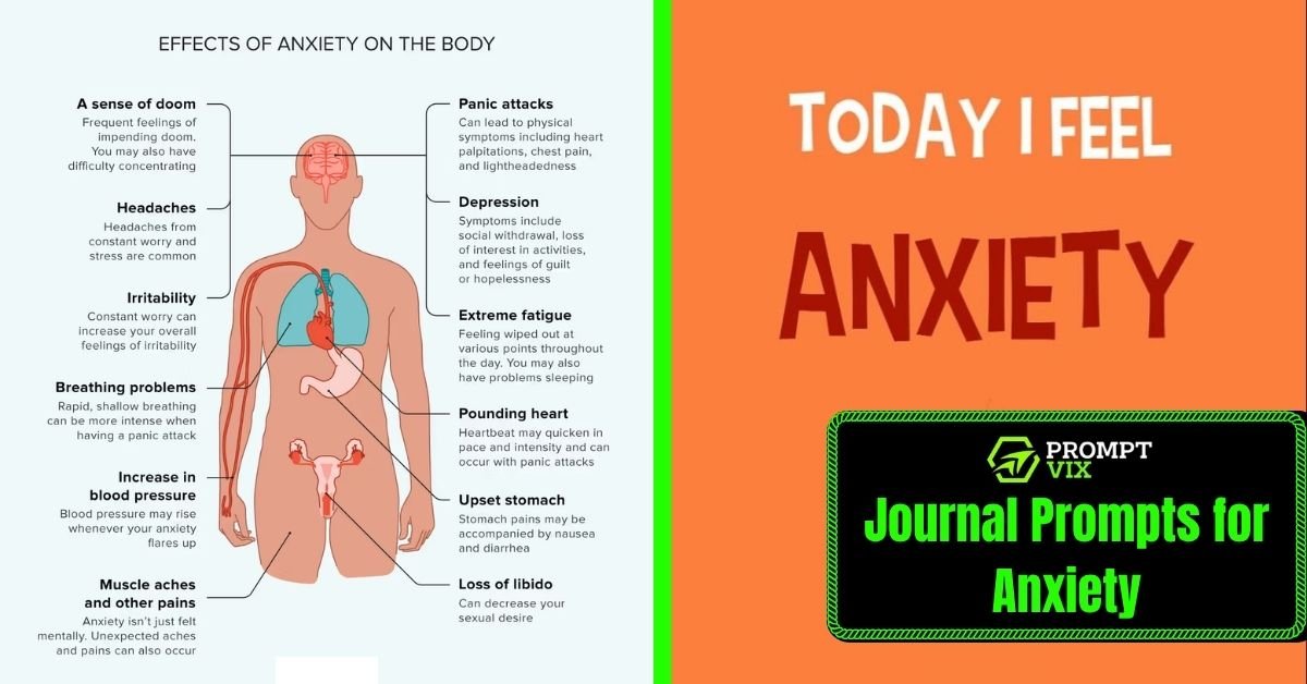 Journal Prompts for Anxiety: 100+ Questions To Calm Your Mind And Reduce Stress