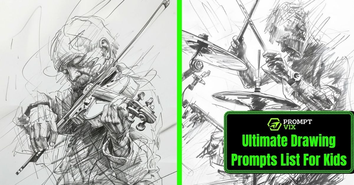 Ultimate Drawing Prompts List For Kids And Adults: That Artists Cannot Stop Trying